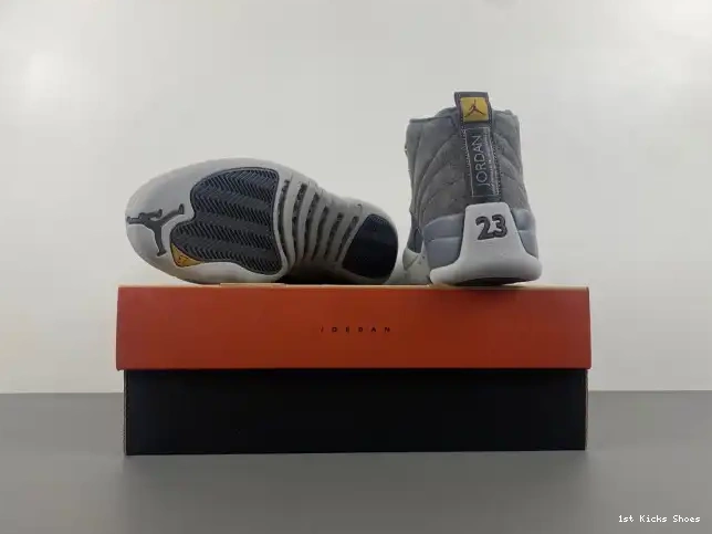 1st Kicks Shoes 130690-005 JORDAN 12 AIR mens RETRO 